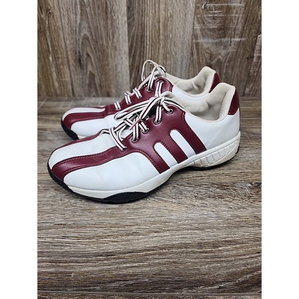 Genuine ADIDAS Waterproof Adiprene Golf‎ Shoes Size Women's 9.5 - Picture 2 of 10